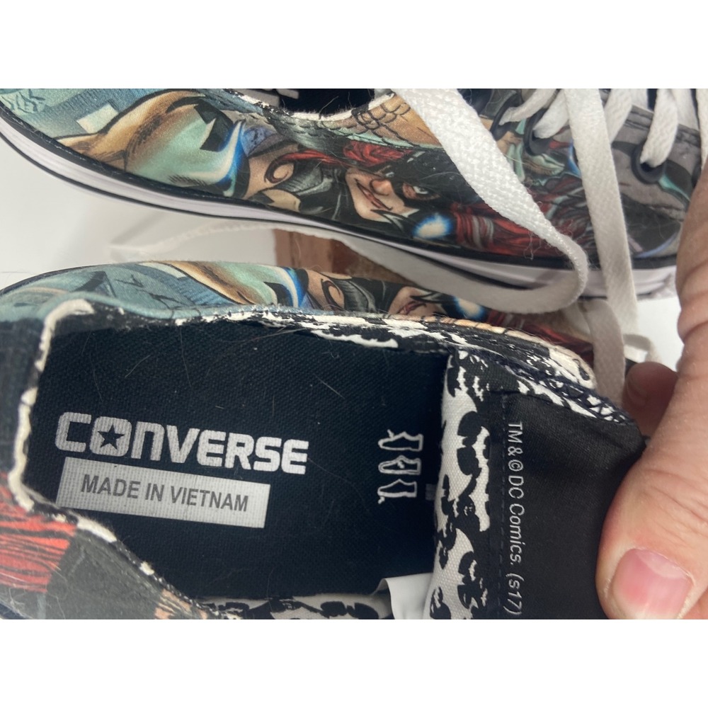 Converse All Star Chuck Taylor Low Top DC Comics Batgirl‎ Sneakers M-7/W-9 - Picture 10 of 16